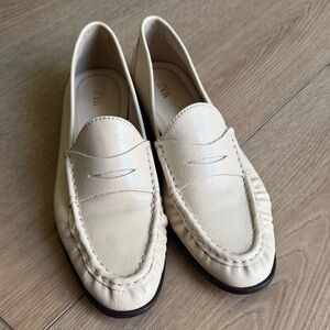 Zara leather "Le Loafers " look alike size 40/us9